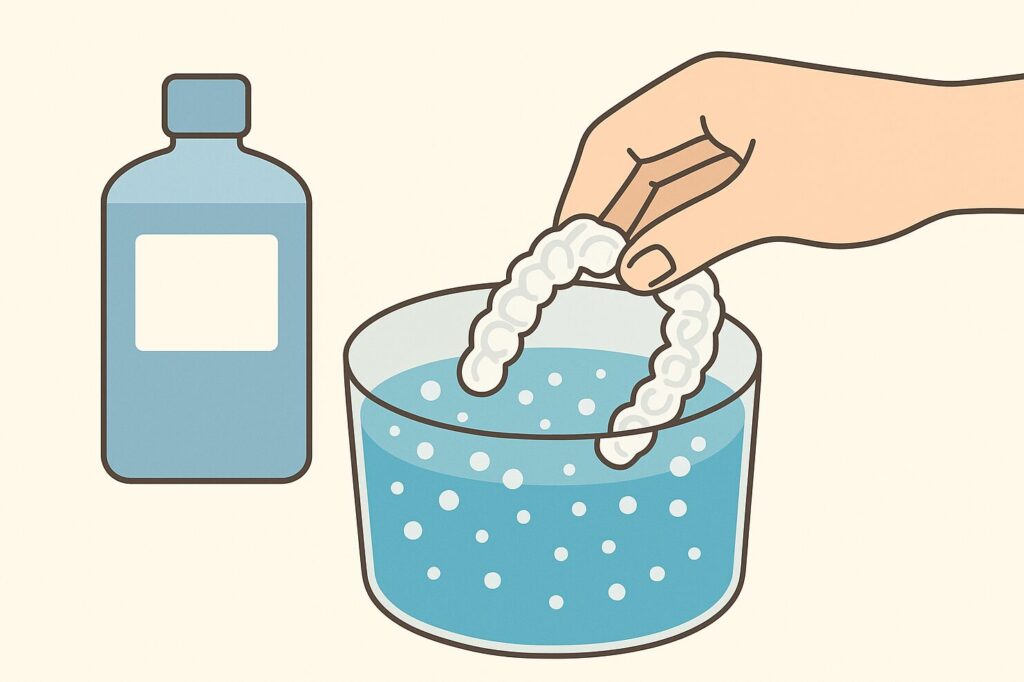 マウスピースの洗浄