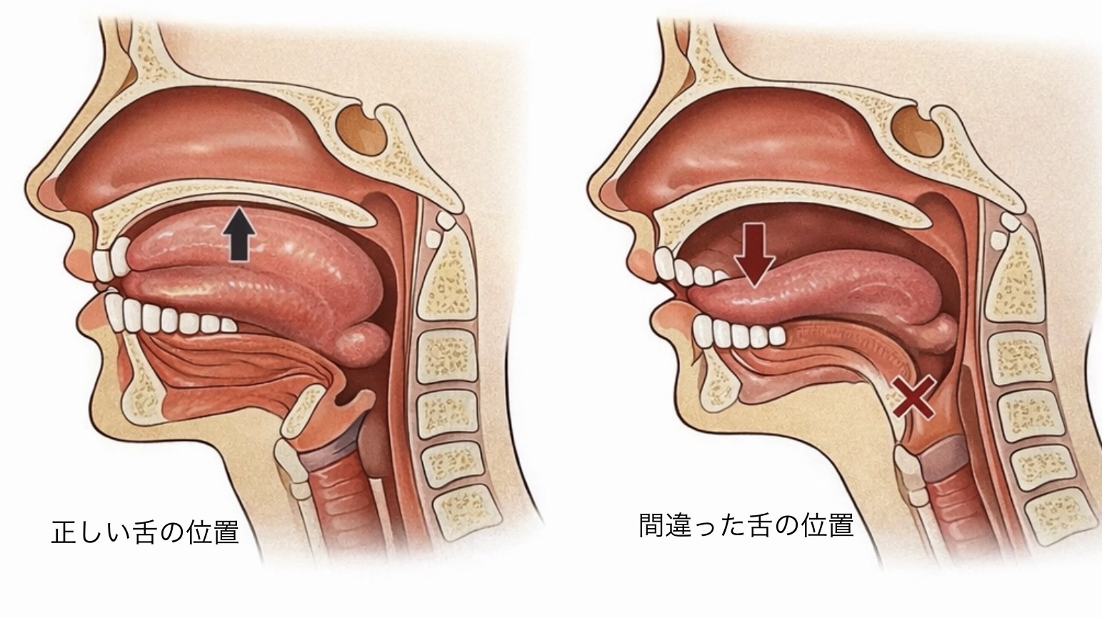 舌 正しい 位置