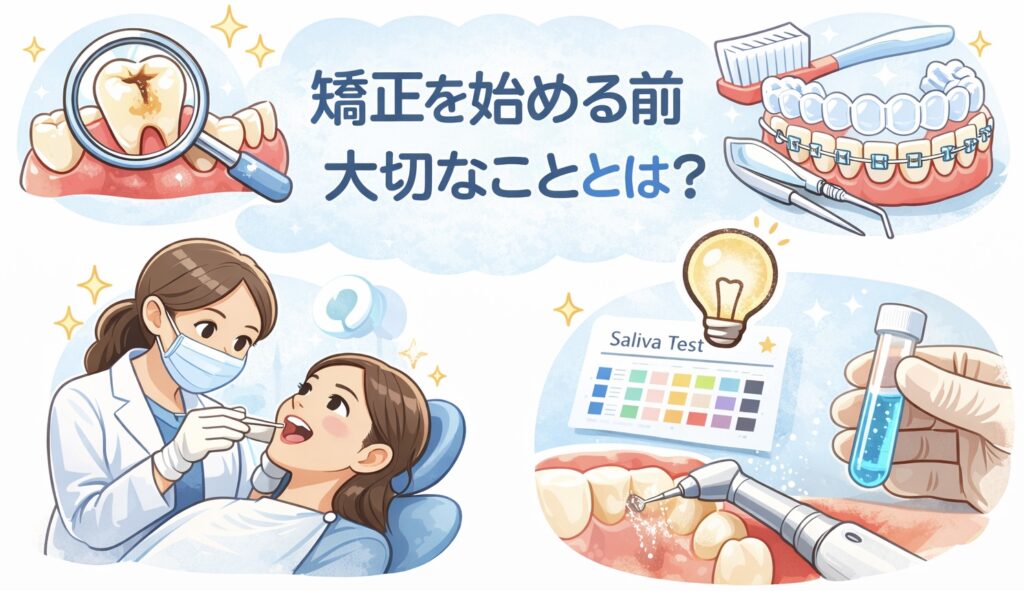 矯正を始める前に大切なこととは?