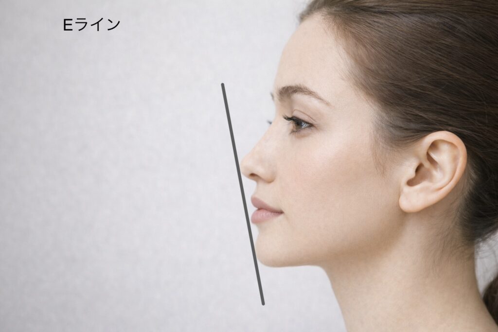 白人を基準としたEライン