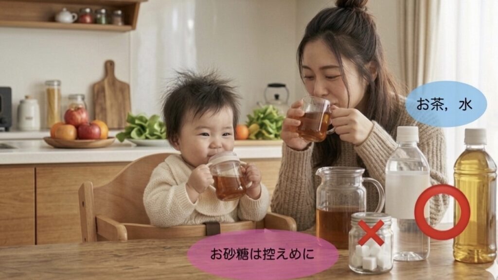 子どもの水分補給について