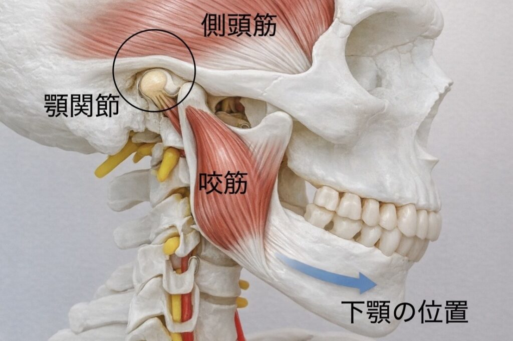 筋肉と顎関節