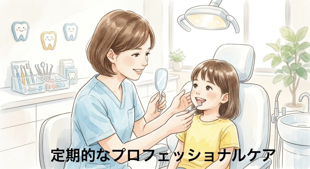 定期的なプロフェッショナルケア