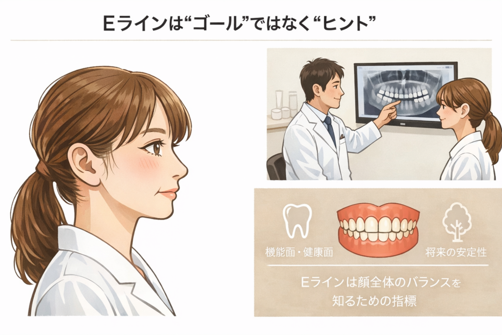 Eラインはゴールではなくヒント