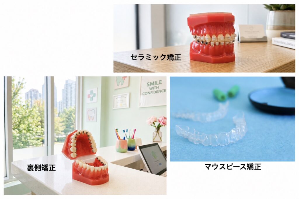 矯正治療に対するよくある不安③見た目