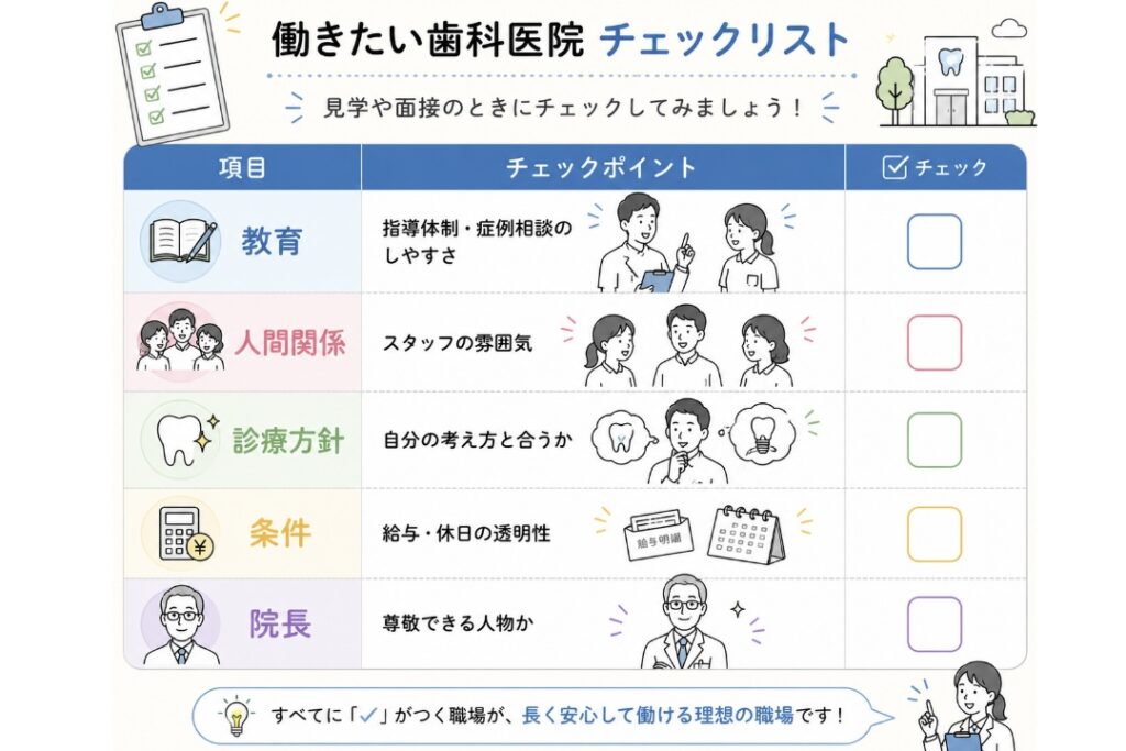 歯科医院チェックリスト