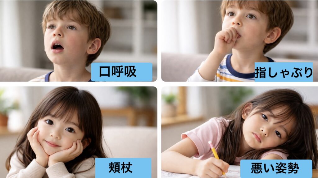 口腔習癖・体癖