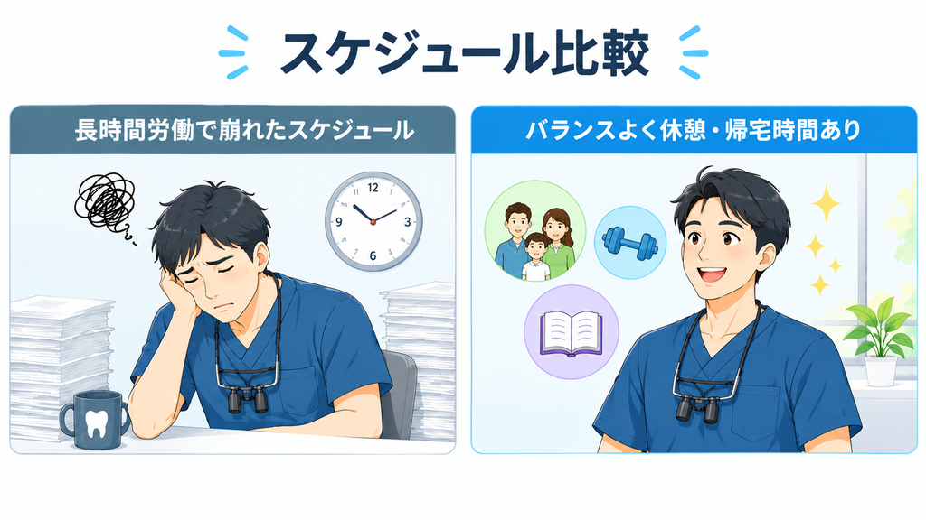 スケジュール比較